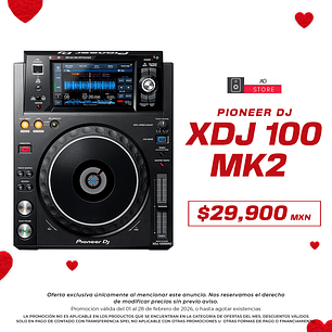 Pioneer DJ XDJ 1000 Mk2 Reproductor para DJ