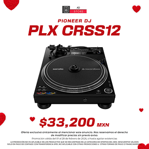 Pioneer DJ PLX CRSS12 Tornamesa para DJ