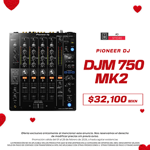 Pioneer DJ DJM 750 Mk2 Mezcladora para DJ