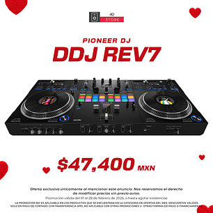 Pioneer DJ DDJ REV7 Controlador para DJ de 2 Canales Estilo Scratch