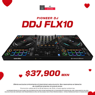 Pioneer DJ DDJ FLX10 Controlador para DJ de 4 Canales