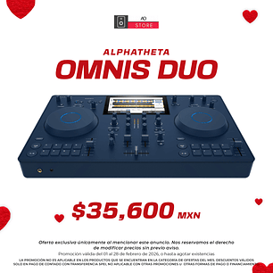 AlphaTheta Omnis Duo Reproductor Multimedia para DJ