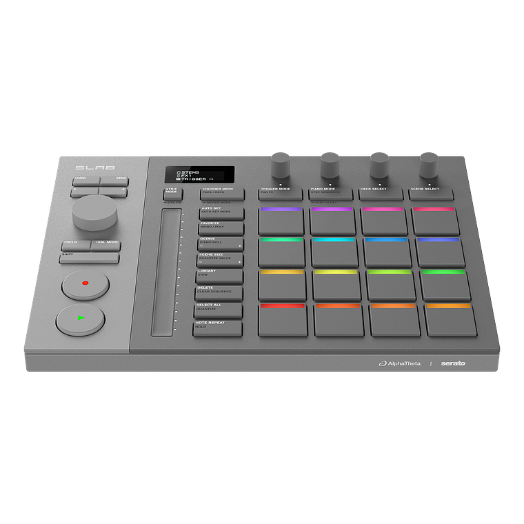 AlphaTheta Slab Controlador Midi para Serato Studio 3
