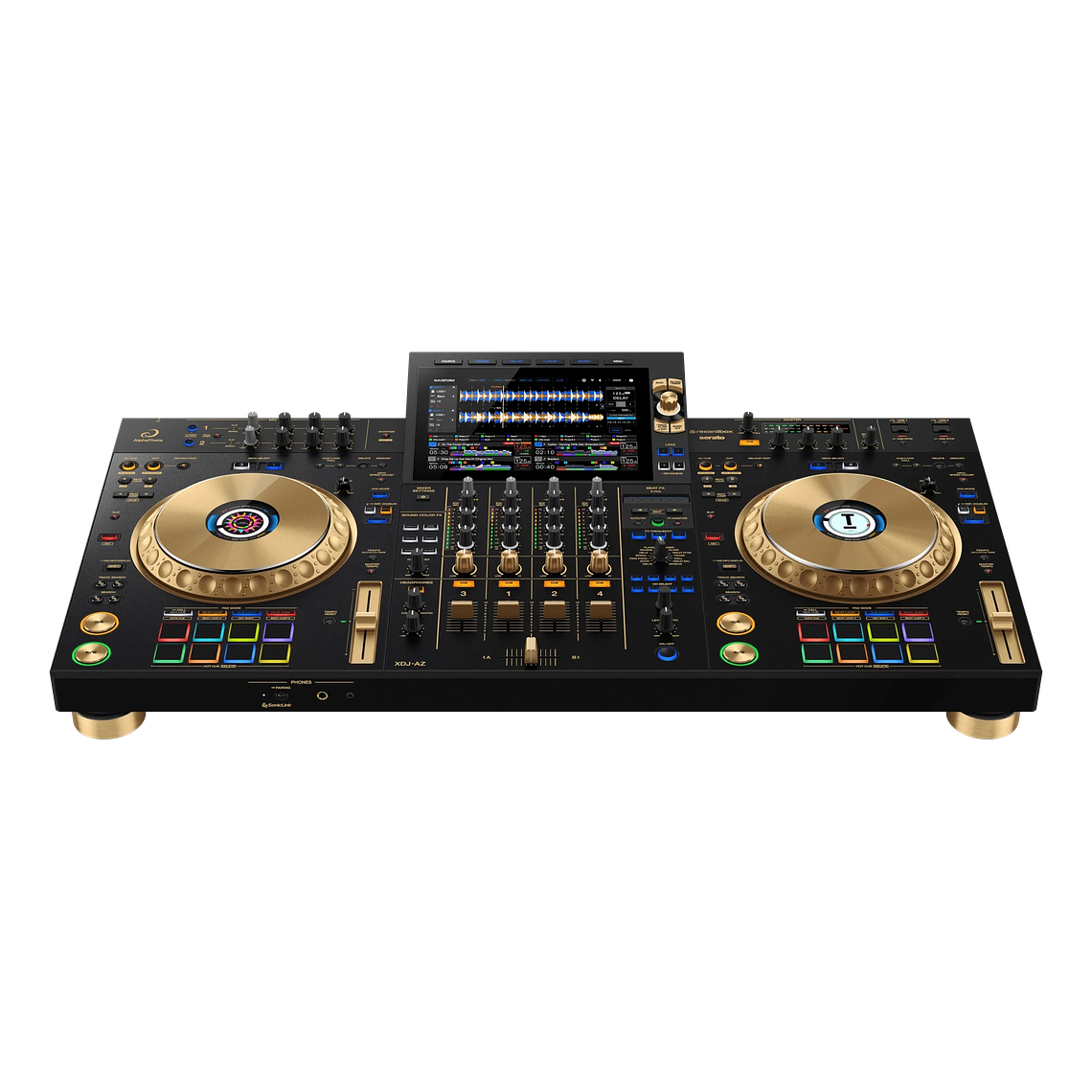 AlphaTheta XDJ AZ Gold Reproductor Multimedia de 4 Canales para DJ 4