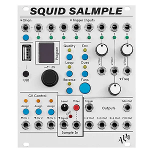 ALM Busy Circuits Squid Salmple Cv y Sampler de Audio de 8 canales