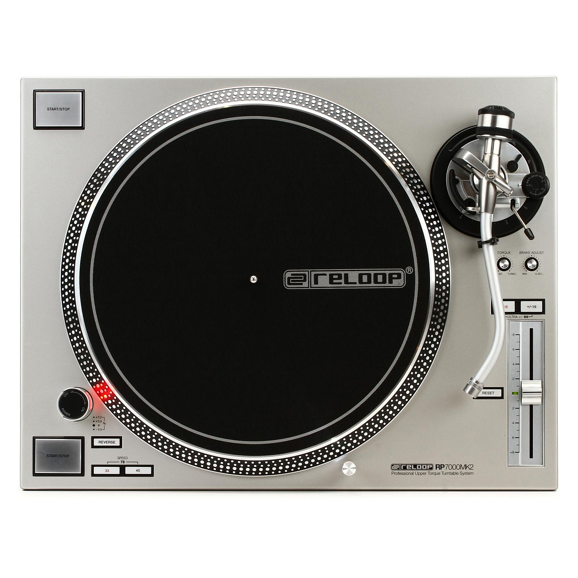 Reloop RP 7000 Mk2 Silver Tornamesa para DJ 2