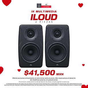IK Multimedia iLoud Precision 5 Monitores de Estudio (2 Piezas)