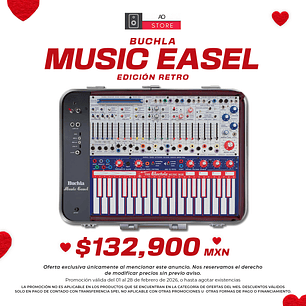 Buchla Music Easel Edición Retro Sintetizador Analógico Semi Modular