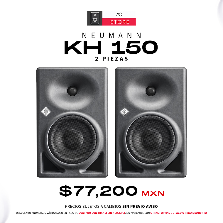 Neumann KH 150 Monitores de Estudio (2 Piezas) 1
