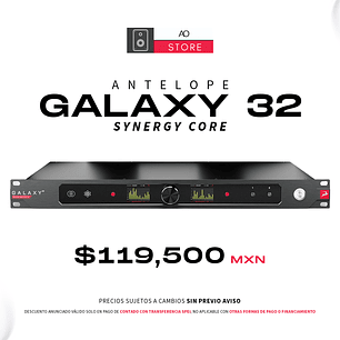 Antelope Galaxy 32 Synergy Core Interfaz de Audio