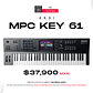 Akai Professional Mpc Key 61 Estación de Producción Workstation - Miniatura 1
