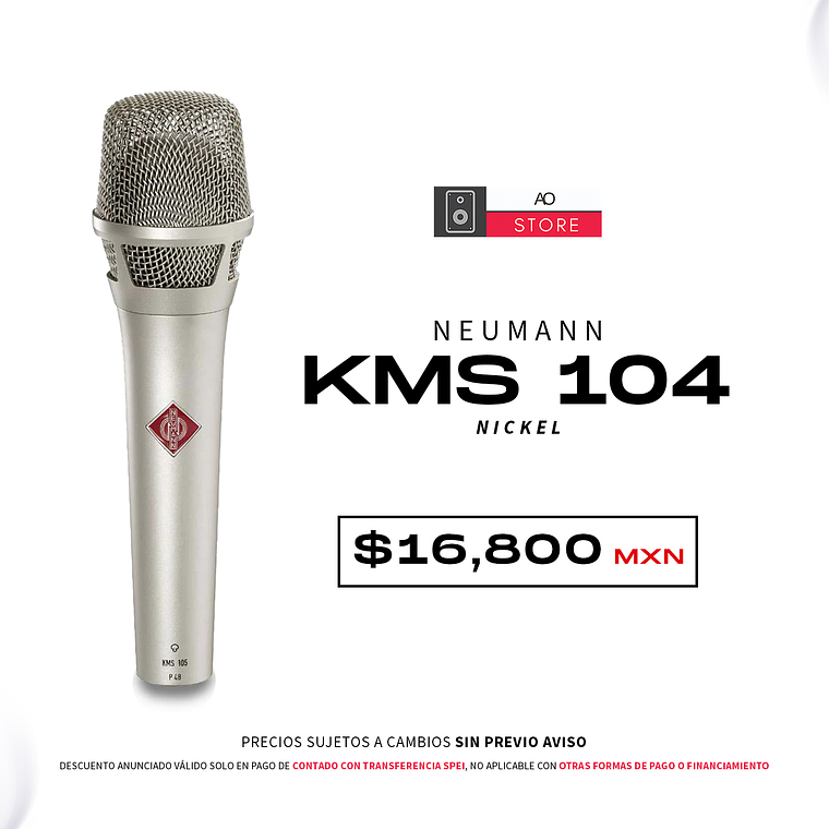 Neumann Kms 104 Nickel Micrófono de Condensador 1