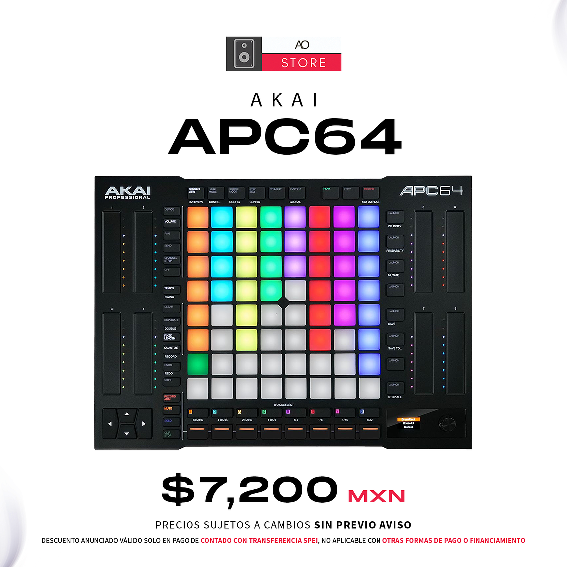 Akai Professional Apc64 Superficie Midi 1