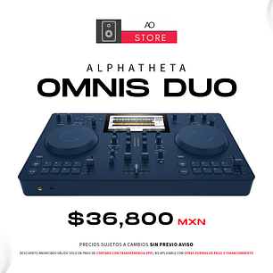 AlphaTheta Omnis Duo Reproductor Multimedia para DJ