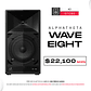 AlphaTheta Wave Eight Bocina Activa con Bateria - Miniatura 1