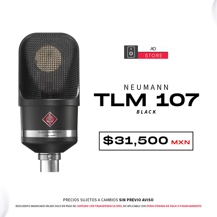 Neumann Tlm 107 Black Micrófono de Condensador 1