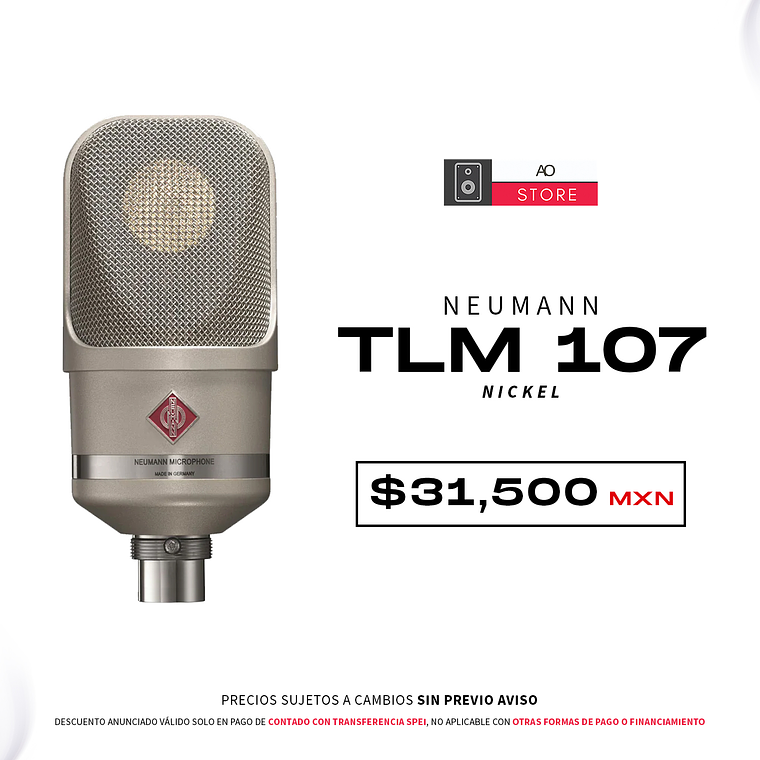 Neumann Tlm 107 Nickel Micrófono de Condensador 1