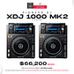 Pioneer DJ XDJ 1000 Mk2 Reproductores para DJ (2 Piezas) - Miniatura 1