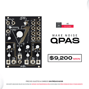 Make Noise Qpas Multi Peak Analógico para Módulo Eurorack