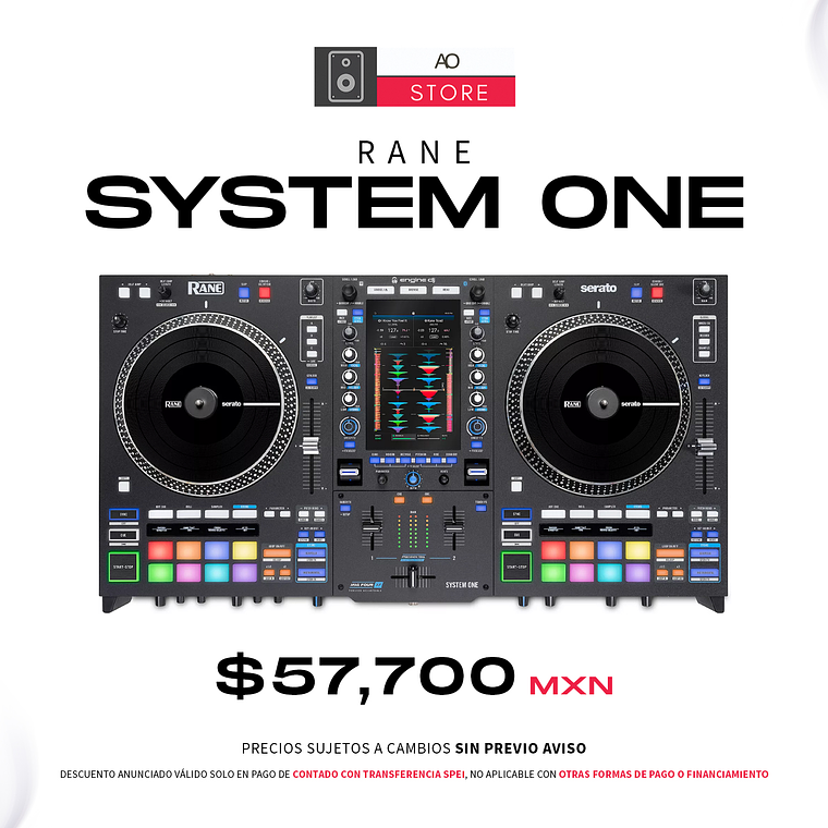 Rane System One Controlador para DJ 1