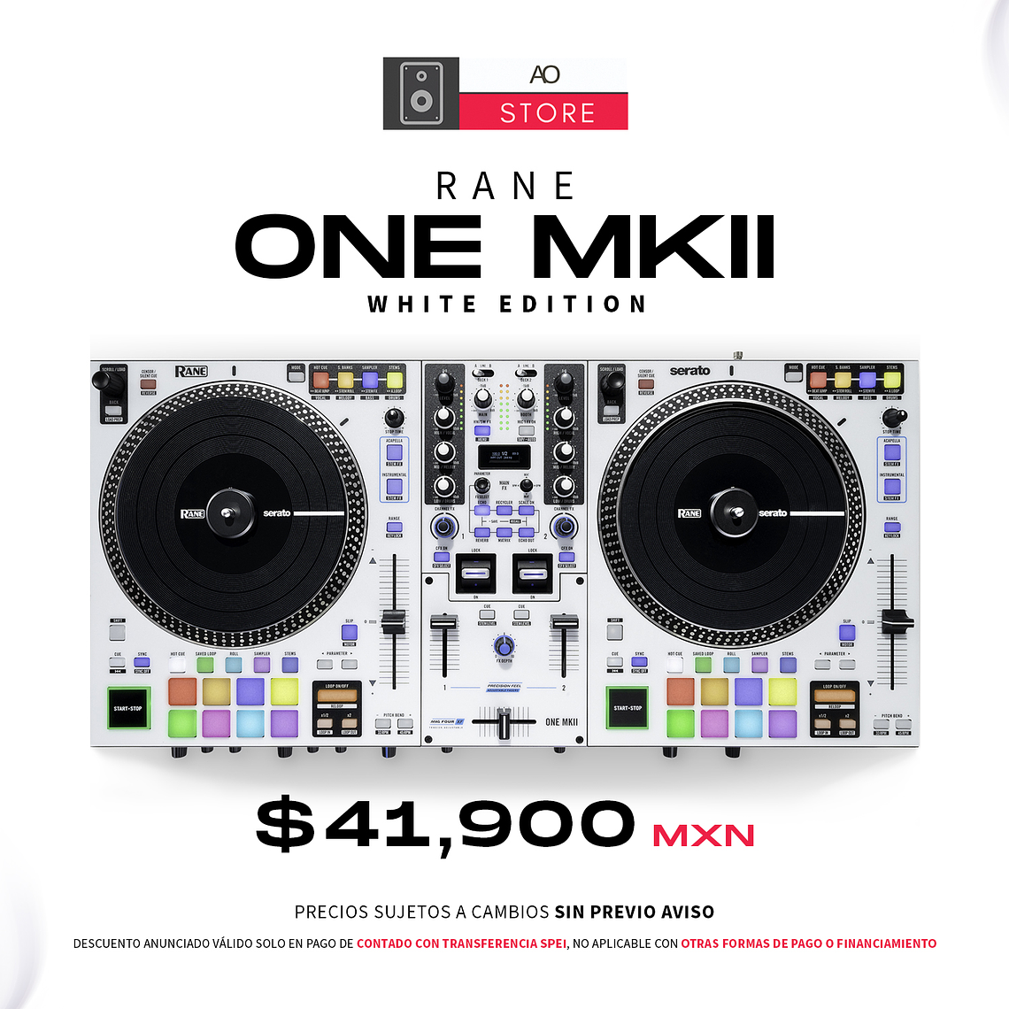 Rane One MkII White Controlador para DJ 1
