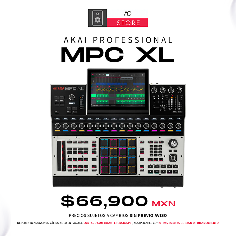 Akai Professional Mpc Xl Estación de Producción Workstation 1