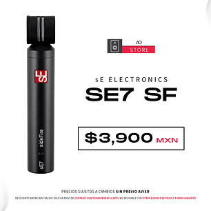 sE Electronics sE7 Sf Micrófono de Condensador 