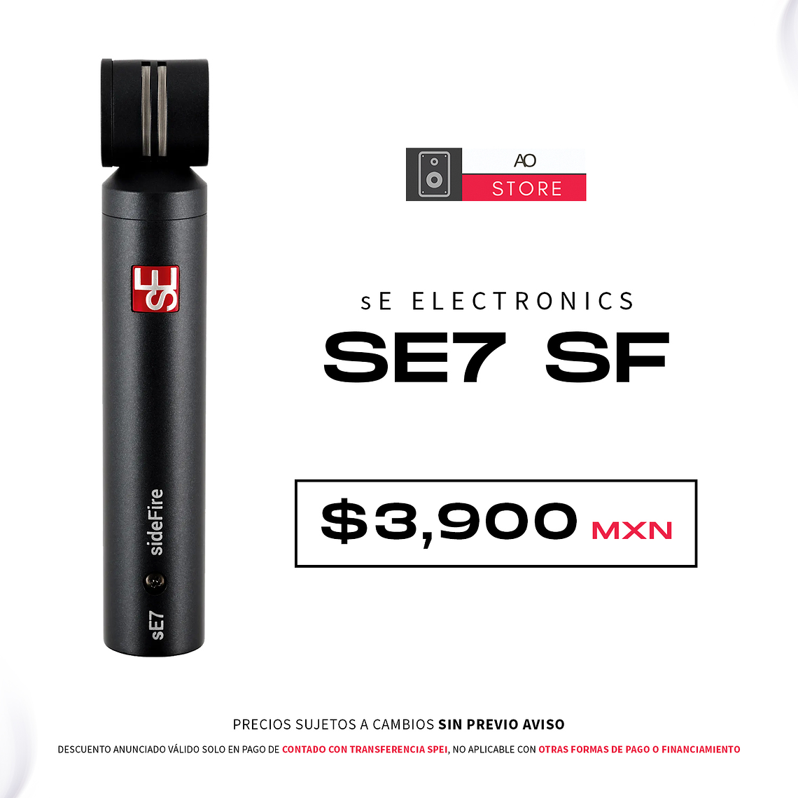 sE Electronics sE7 Sf Micrófono de Condensador  1