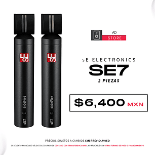 sE Electronics sE7 Micrófono de Condensador (2 piezas)