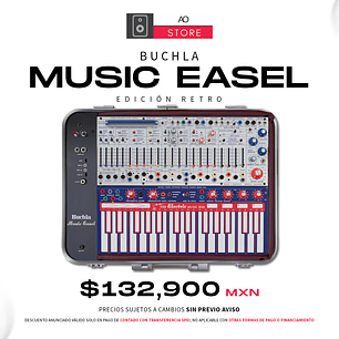 Buchla Music Easel Edición Retro Sintetizador Analógico Semi Modular