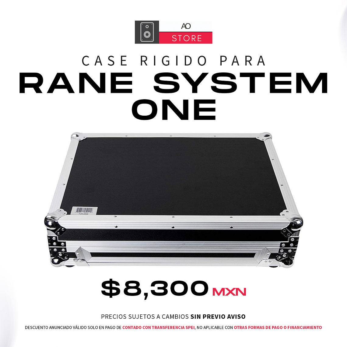 Case para Rane System One de Transporte Rígido 1