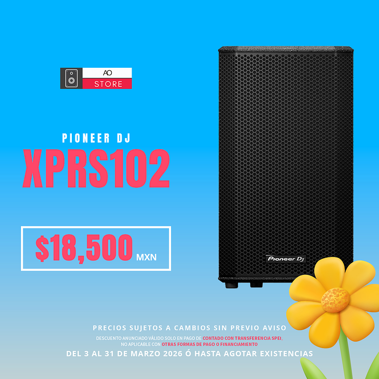 Pioneer DJ XPRS102 Bocina Activa 1