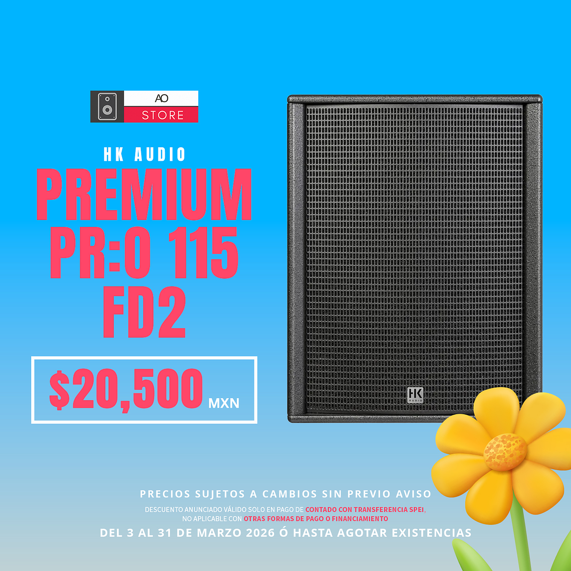 HK Audio Premium Pr:o 115 Fd2 Bocina Activa 1