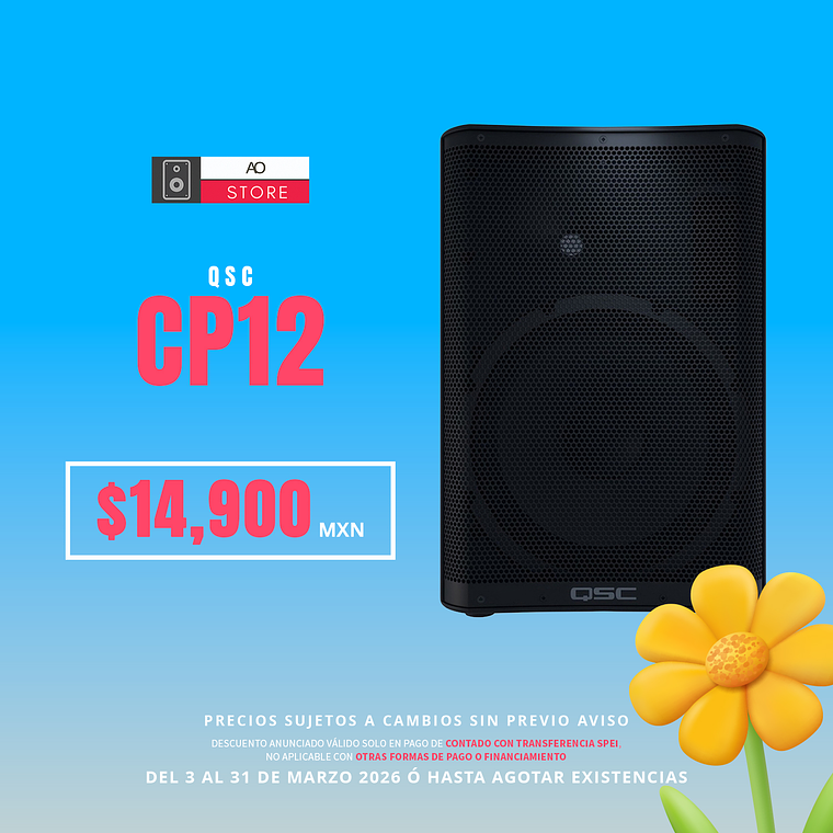 QSC CP12 Bocina Activa 2