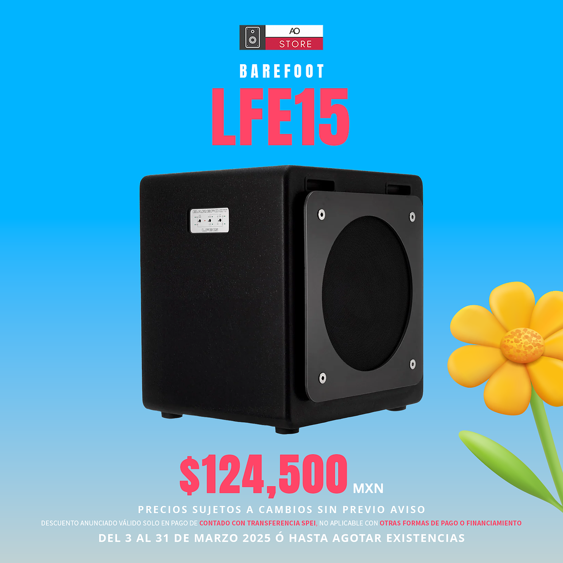 Barefoot LFE15 Subwoofer De Estudio 1