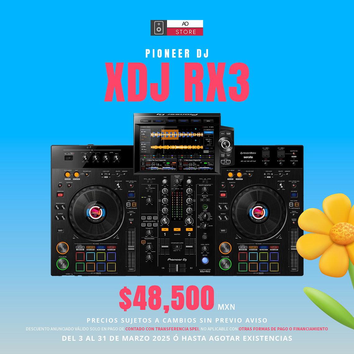 Pioneer DJ XDJ RX3 Reproductor Multimedia para DJ 2