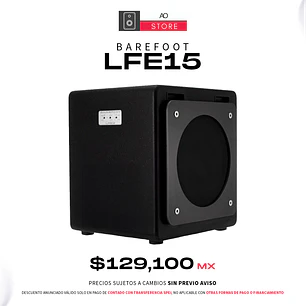 Barefoot LFE15 Subwoofer De Estudio