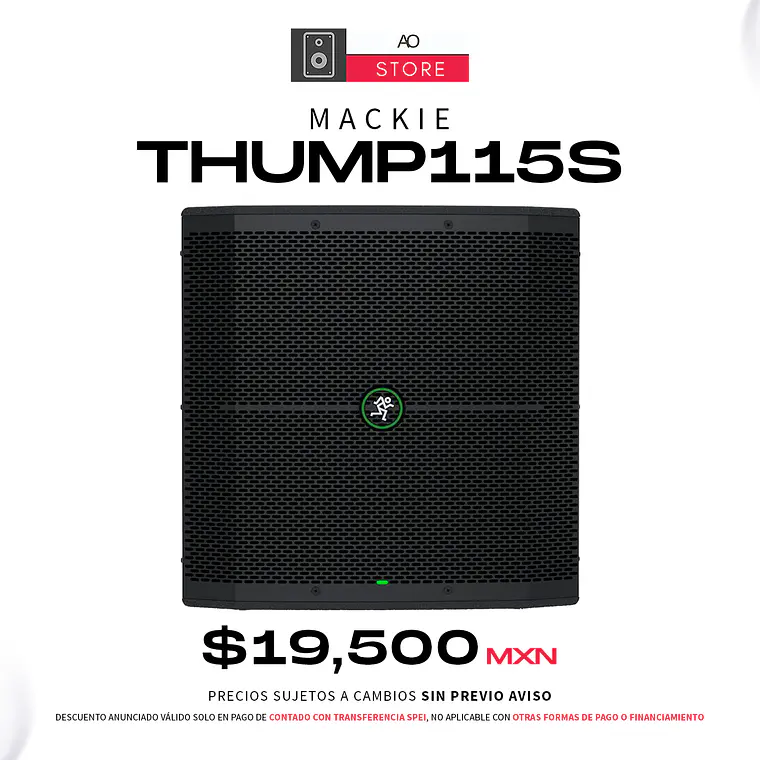 Mackie Thump115S Subwoofer Activo 2