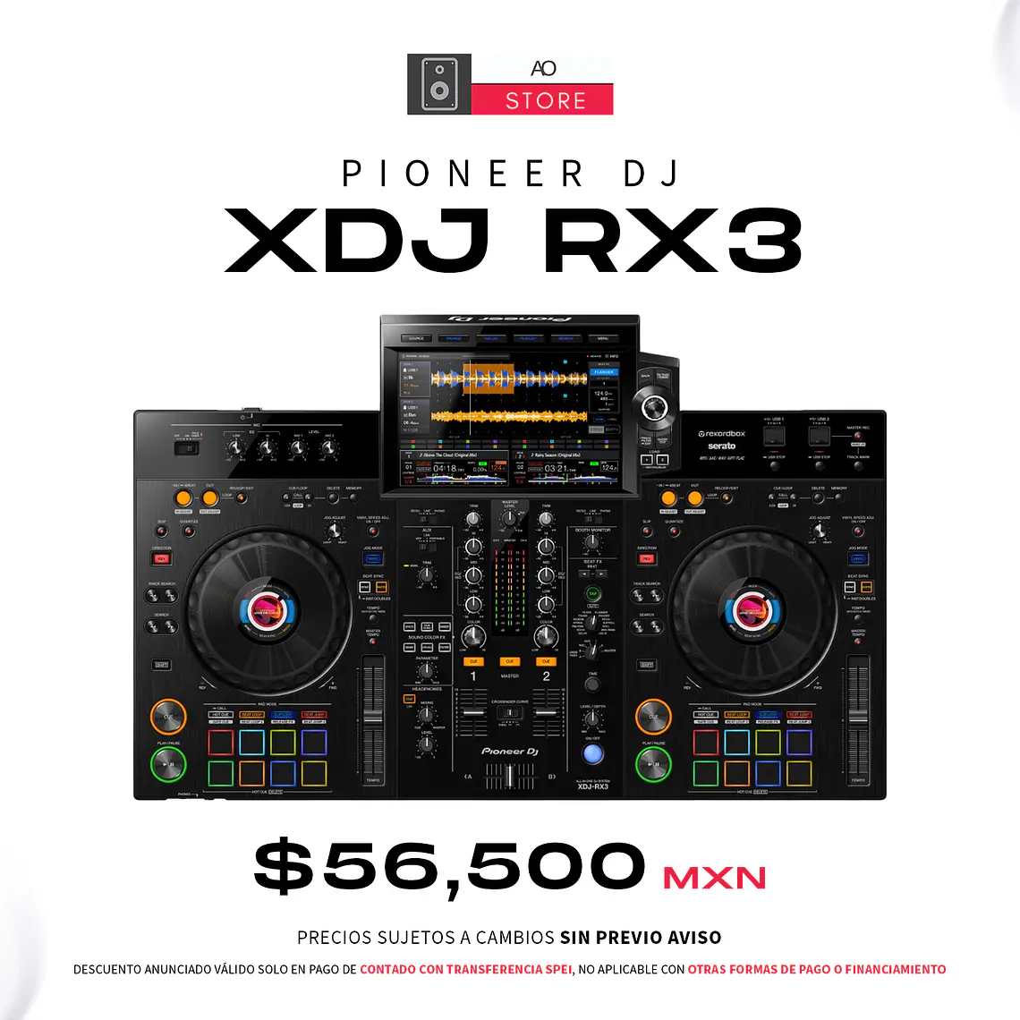 Pioneer DJ XDJ RX3 Reproductor Multimedia para DJ 2