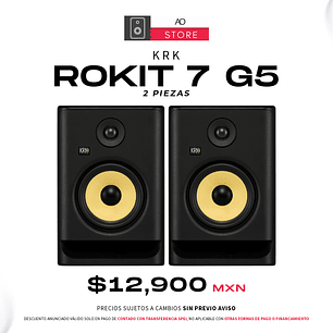 KRK Rokit Rp7 G5 Monitores de Estudio (2 Piezas)