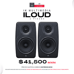 IK Multimedia iLoud Precision 5 Monitores de Estudio (2 Piezas)
