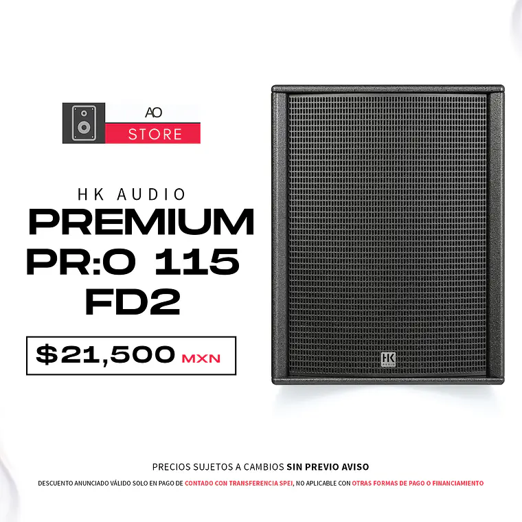 HK Audio Premium Pr:o 115 Fd2 Bocina Activa 1