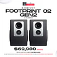 Barefoot Sound Footprint 02 Gen2 Monitores de Estudio (2 Piezas) - Miniatura 1