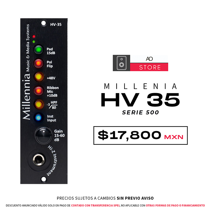 Millennia Hv 35 Serie 500 Preamplificador 1