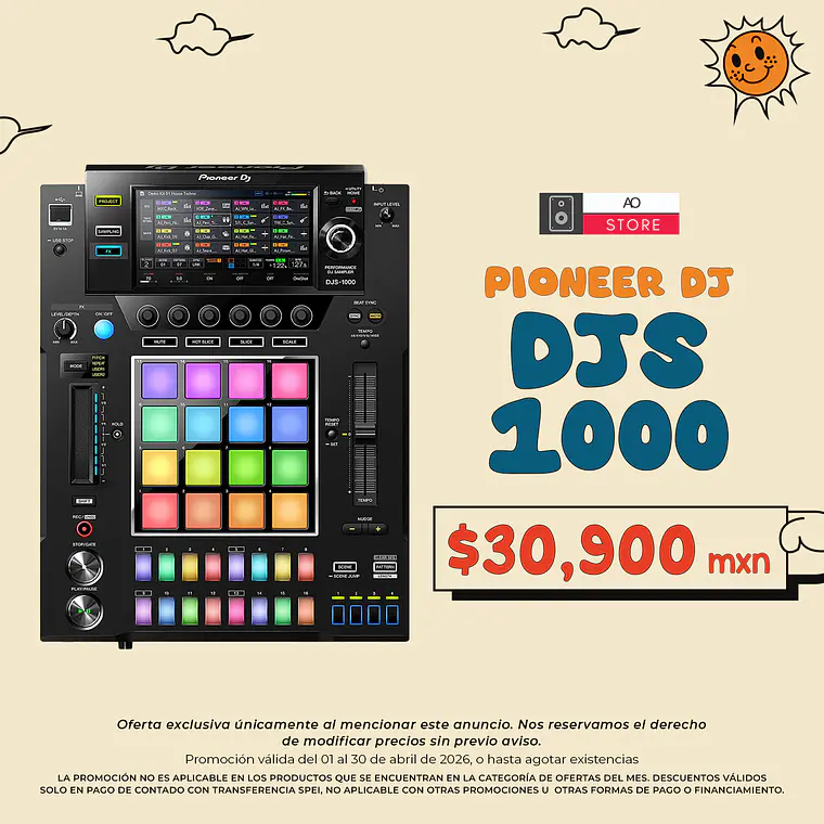 Pioneer DJ DJS 1000 Reproductor para DJ 1