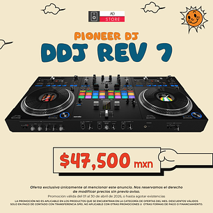 Pioneer DJ DDJ REV7 Controlador para DJ de 2 Canales Estilo Scratch