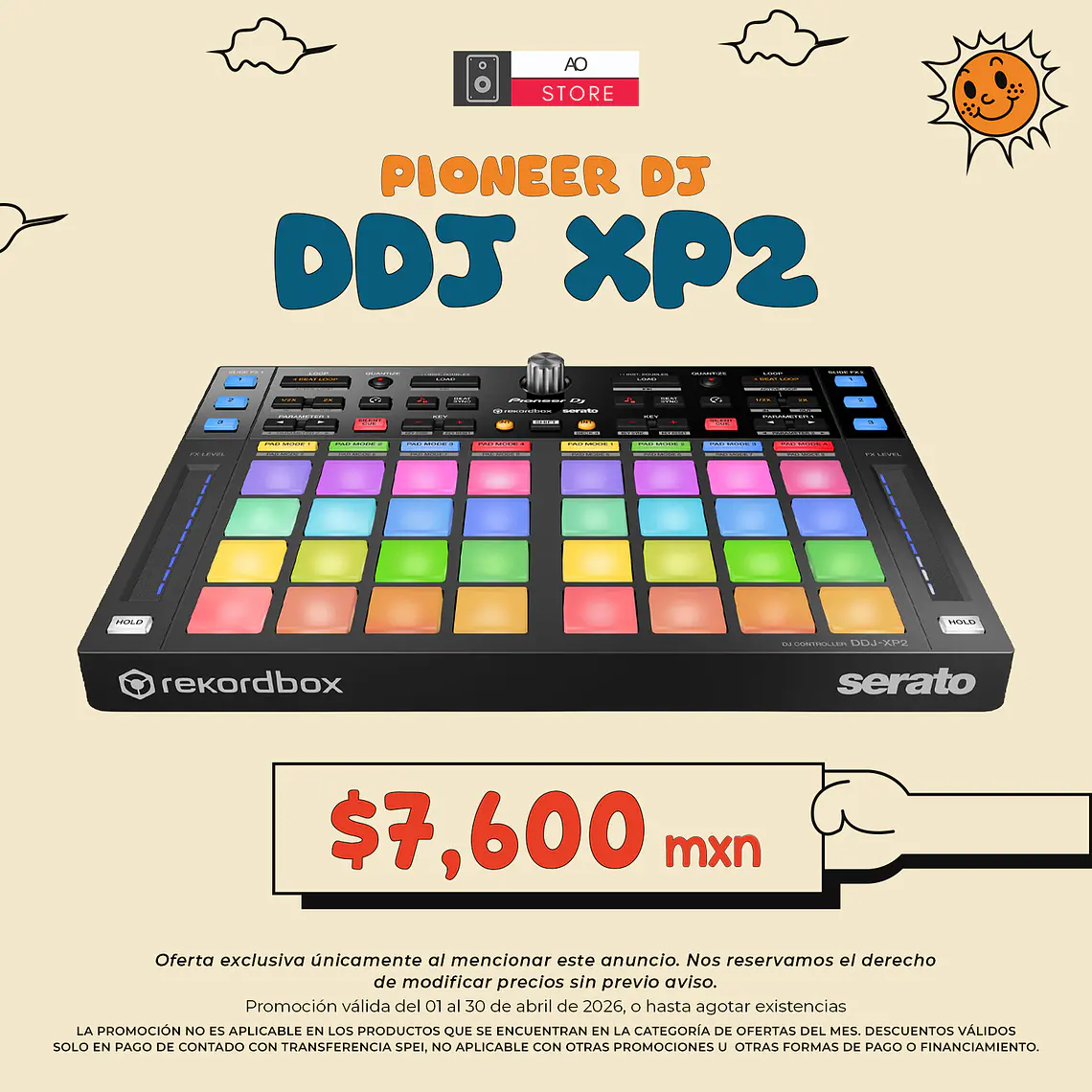 Pioneer DJ DDJ XP2 Subcontrolador 1