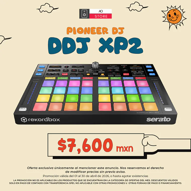 Pioneer DJ DDJ XP2 Subcontrolador 1