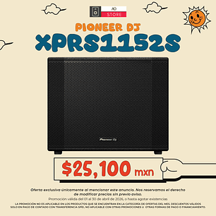 Pioneer DJ XPRS1152S Subwoofer Activo