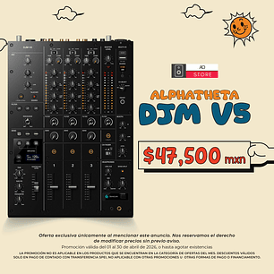 AlphaTheta DJM V5 Mezcladora para DJ